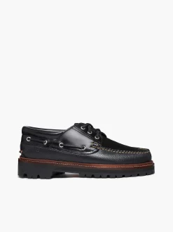 G.H.BASS 1876 Camp Moc Black Fashion