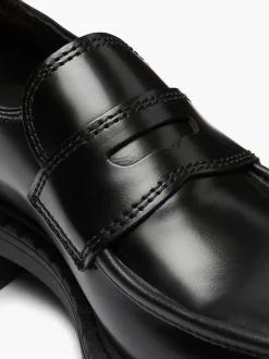 G.H.BASS Albany Ii Saddle Loafers Black Cheap