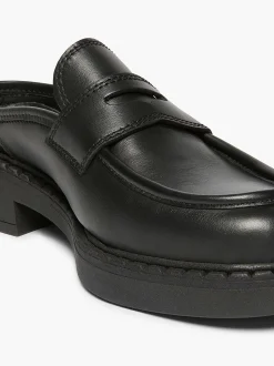 G.H.BASS Albany Ii Saddle Slides Black Sale