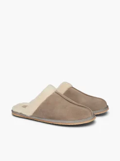 G.H.BASS Aspen Mule Slippers Light Grey Hot