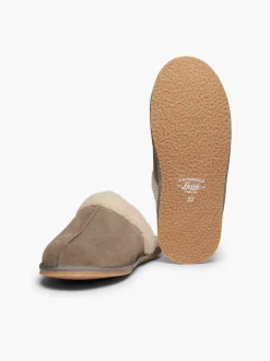 G.H.BASS Aspen Mule Slippers Light Grey Hot