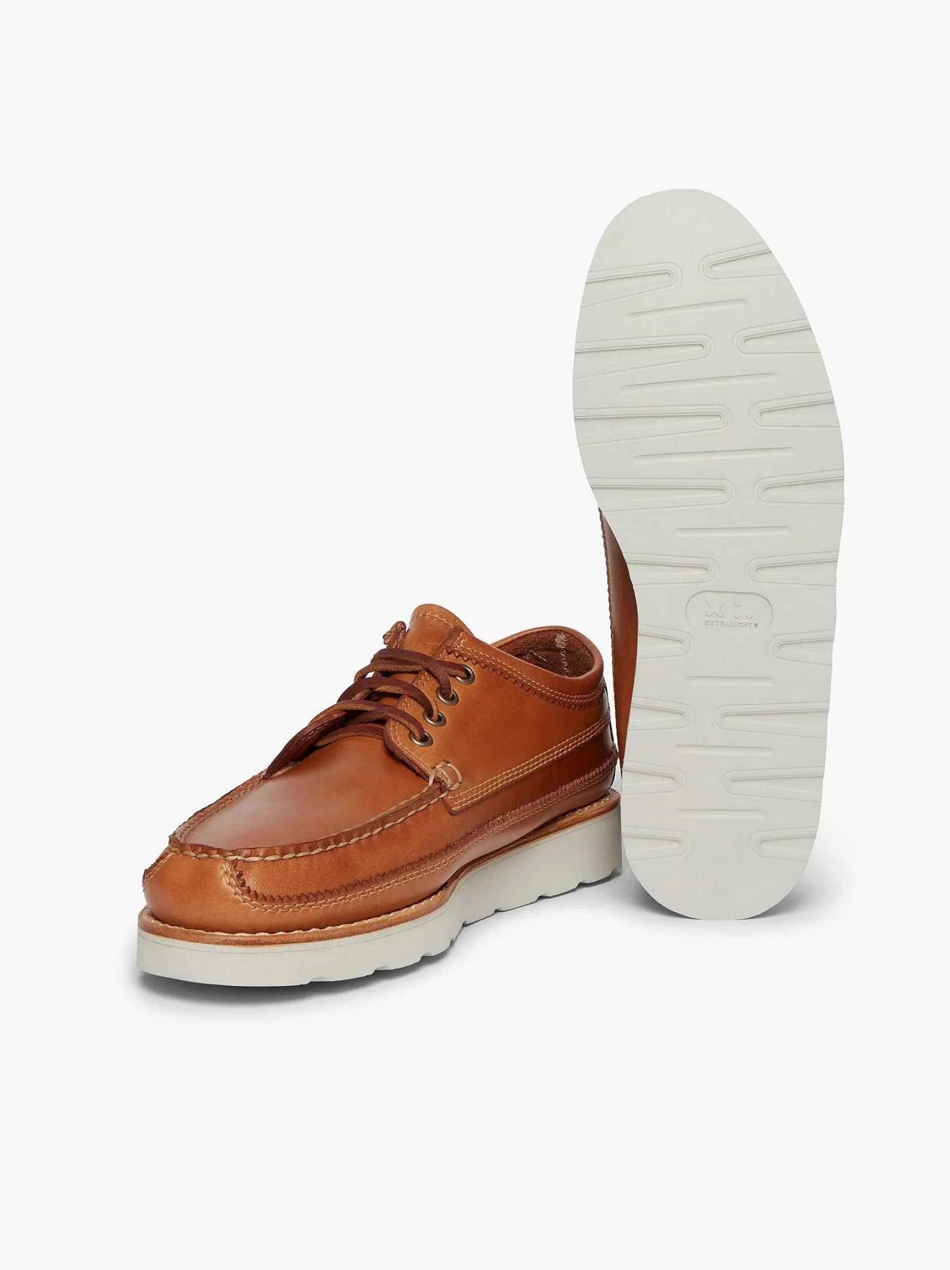 G.H.BASS Camp Moc Iii Lyndon 4-Eye Moccasin Tan Cheap