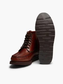 G.H.BASS Camp Moc Ranger Hi Boots Brown Best