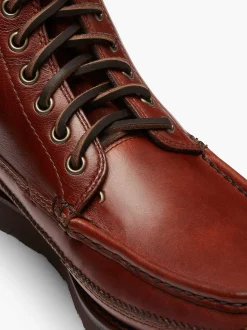 G.H.BASS Camp Moc Ranger Hi Boots Brown Best