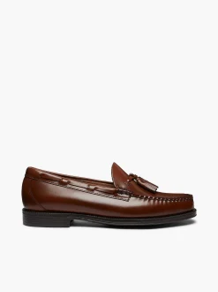 G.H.BASS Easy Weejuns Larkin Tassel Loafers Brown Discount