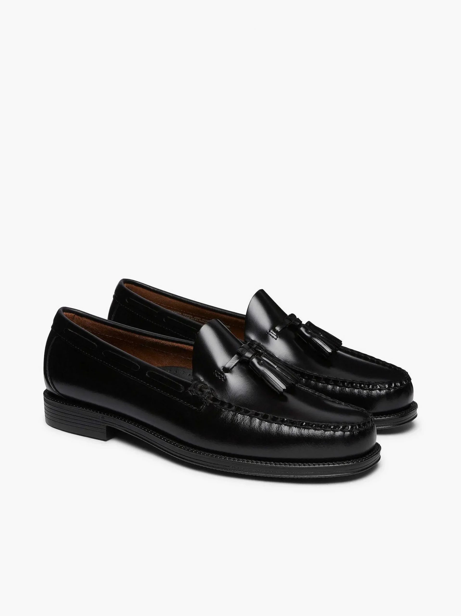 G.H.BASS Easy Weejuns Larkin Tassel Loafers Black Clearance