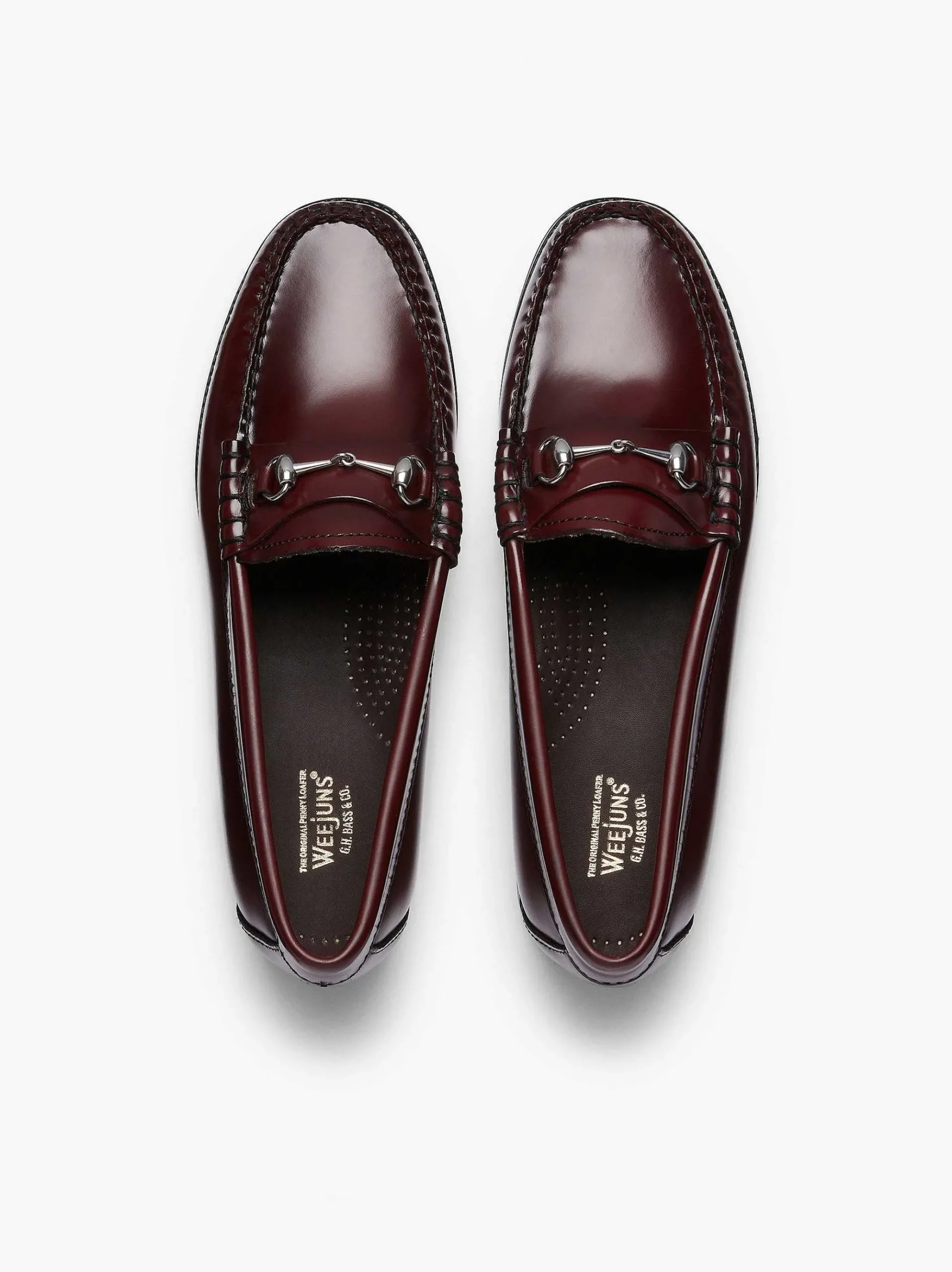 G.H.BASS Easy Weejuns Lianna Horsebit Loafers Wine Shop