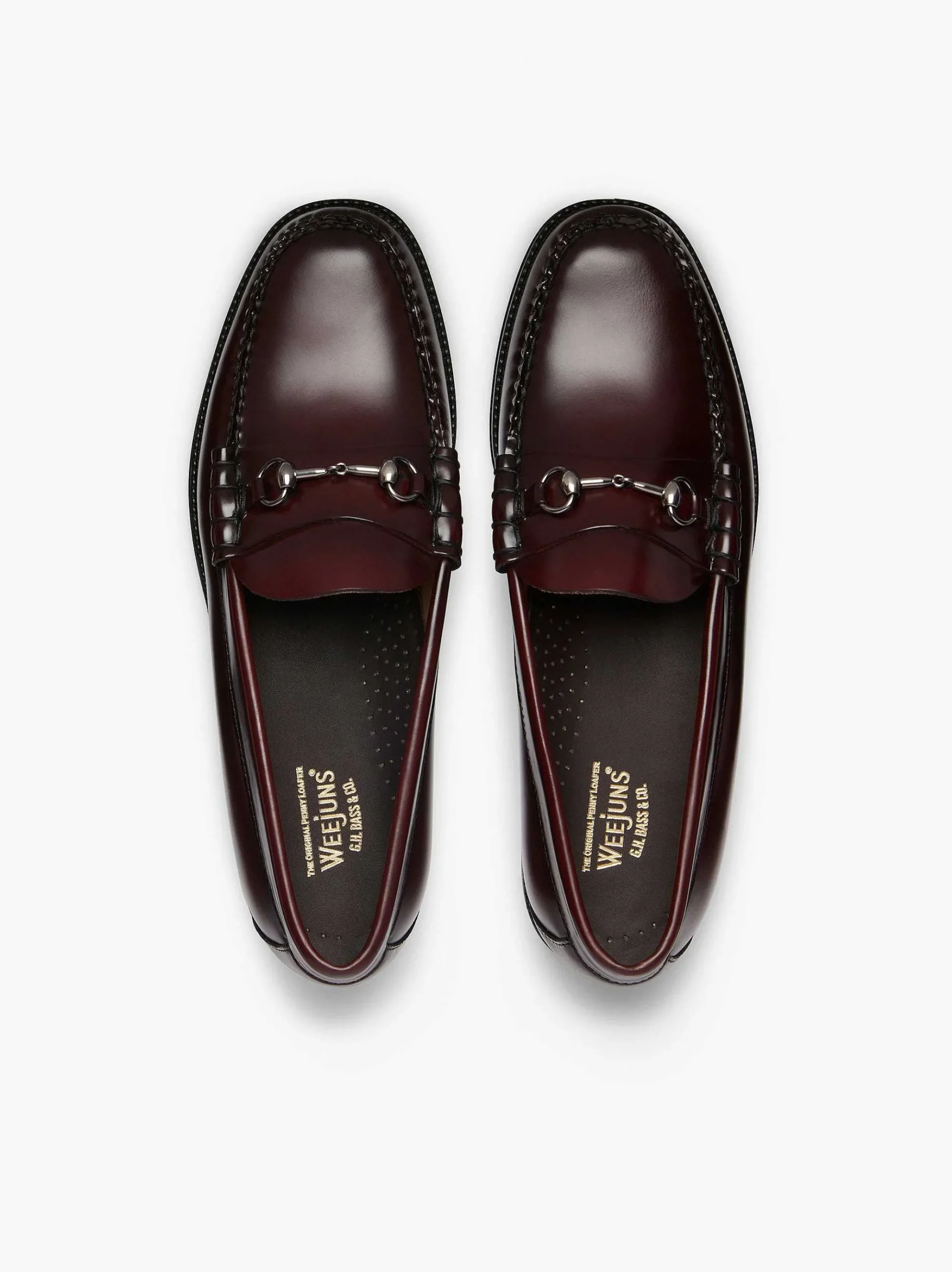 G.H.BASS Easy Weejuns Lincoln Penny Loafers Wine Outlet
