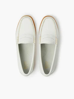 G.H.BASS Easy Weejuns Penny Loafers White Cheap