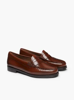 G.H.BASS Easy Weejuns Penny Loafers Cognac Cheap