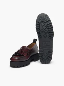 G.H.BASS G.H Bass X Fred Perry Weejuns 90S Kiltie Wine Best