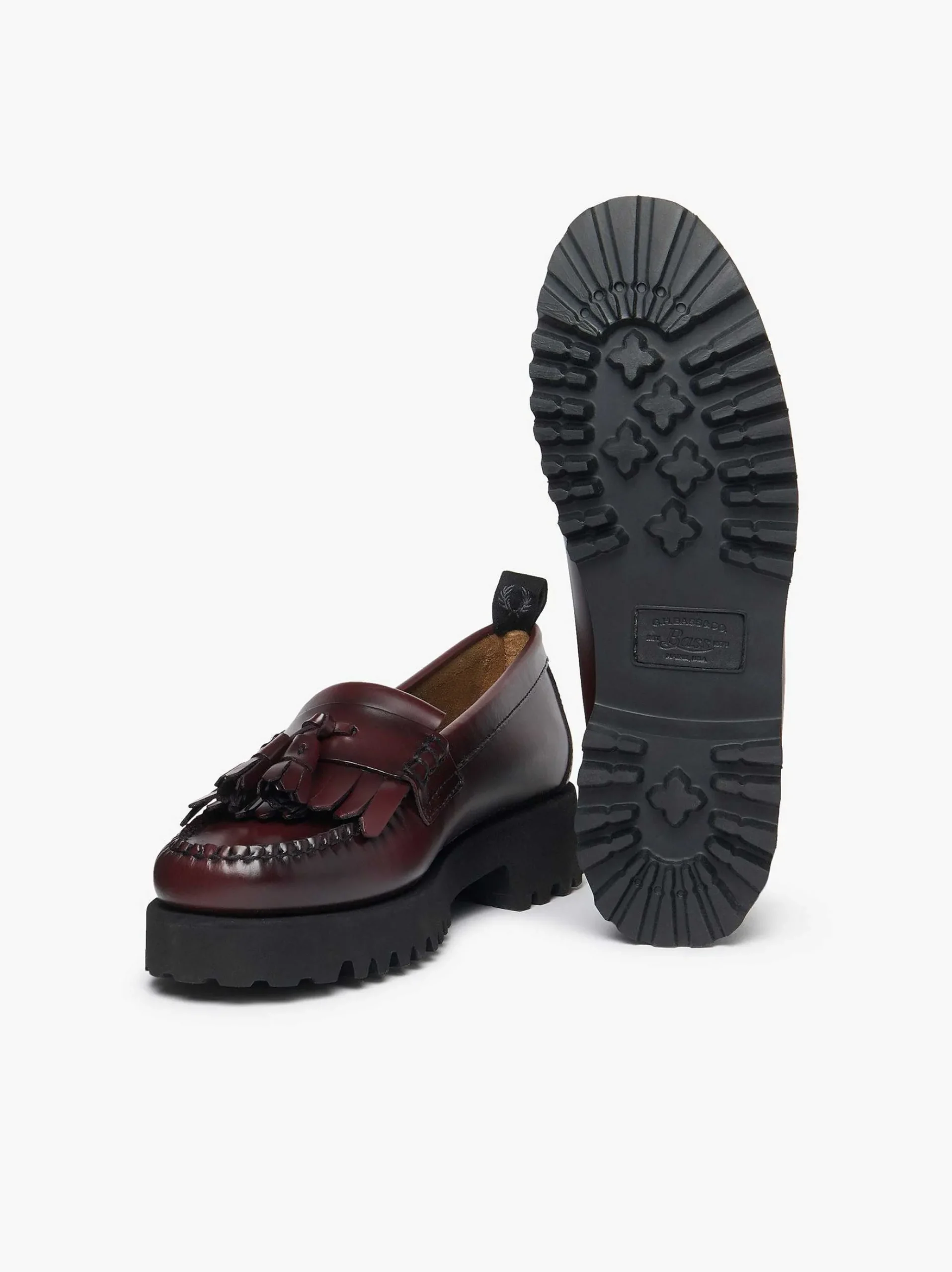 G.H.BASS G.H Bass X Fred Perry Weejuns 90S Kiltie Wine Best