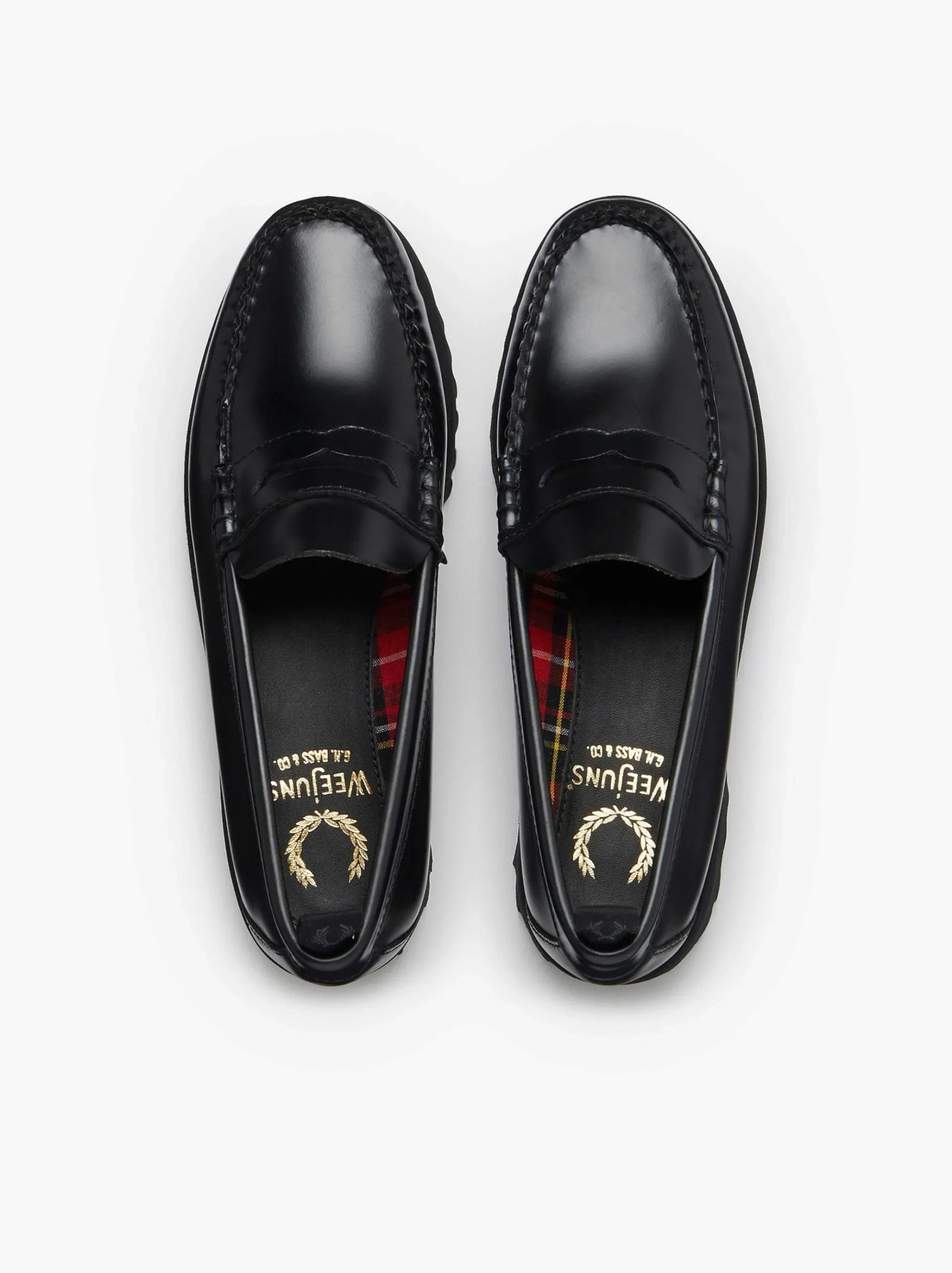 G.H.BASS G.H Bass X Fred Perry Weejuns 90S Penny Black Outlet