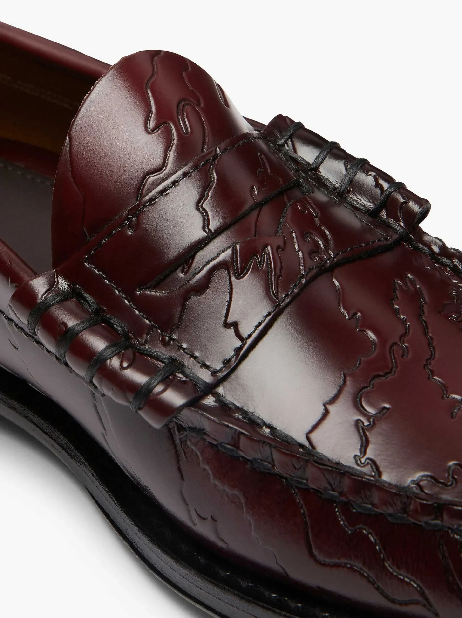 G.H.BASS X Maharishi Larson Penny Loafers Wine Store