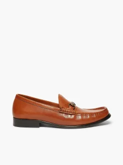 G.H.BASS Panama Lincoln Saddle Bar Loafers Tan Hot