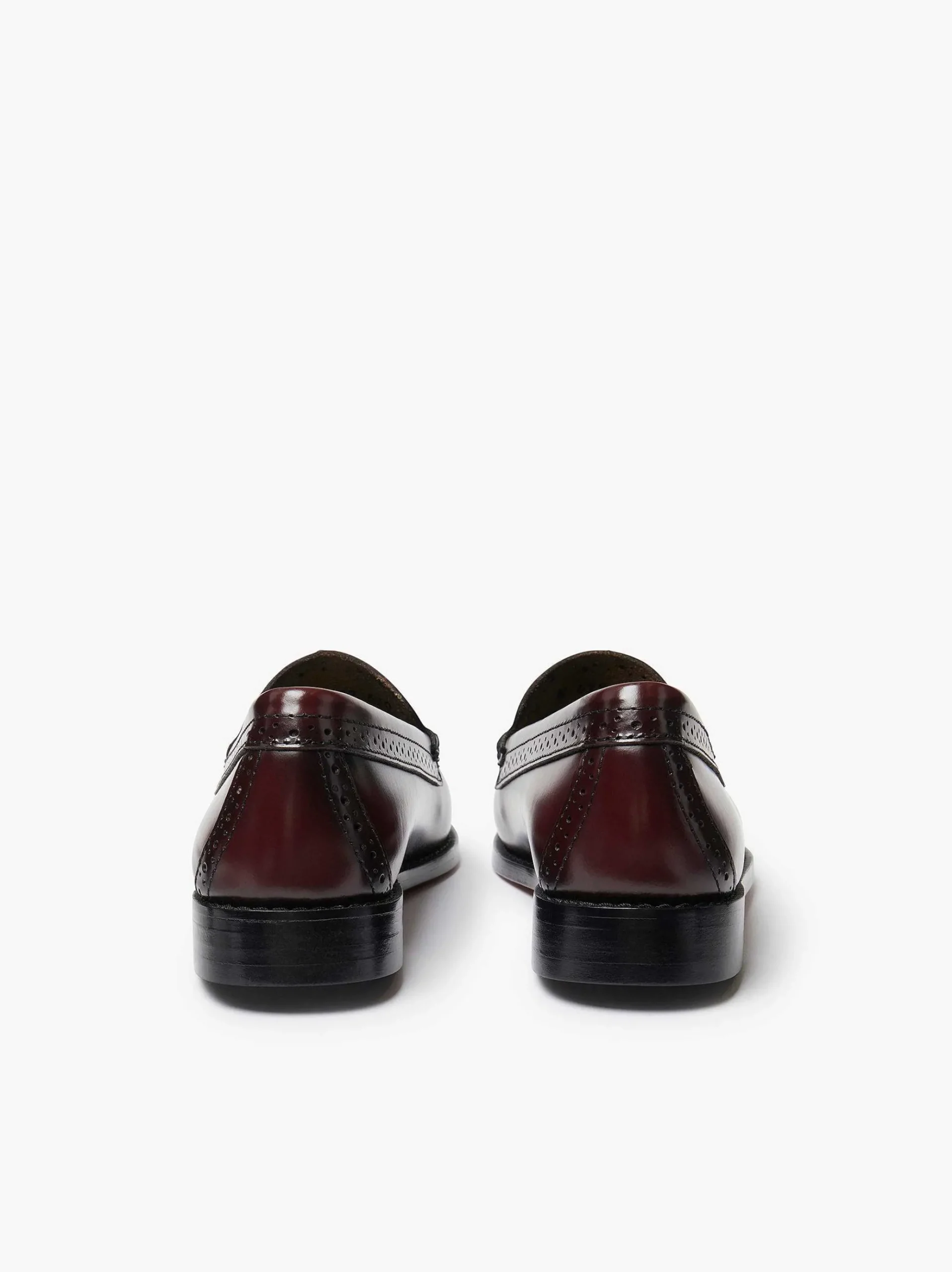 G.H.BASS Weejuns Estelle Brogue Tassel Loafers Wine Shop