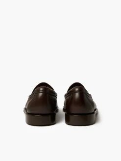 G.H.BASS Weejuns Larkin Tassel Loafers Chocolate Outlet
