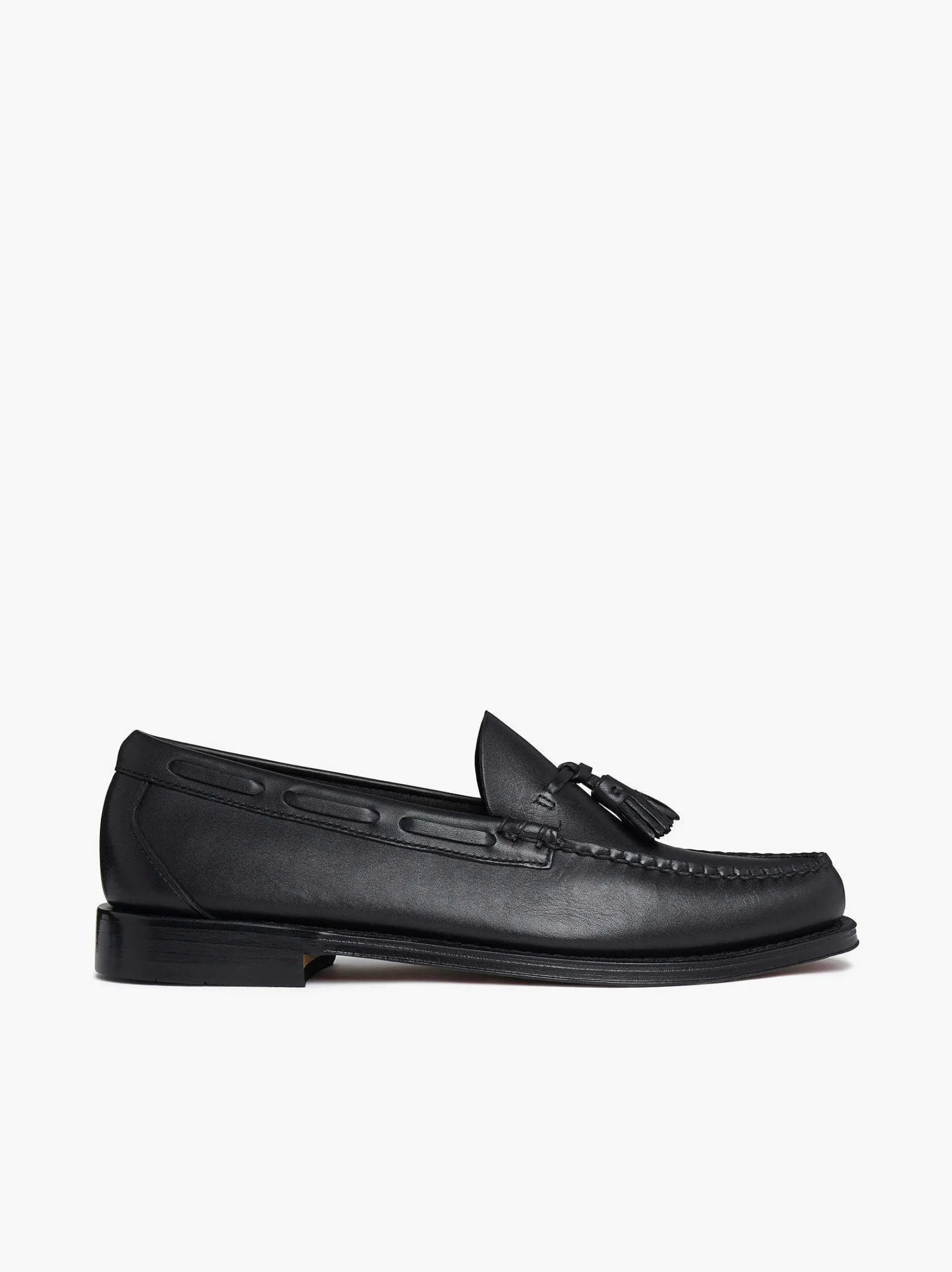 G.H.BASS Weejuns Larkin Tassel Loafers Black Clearance