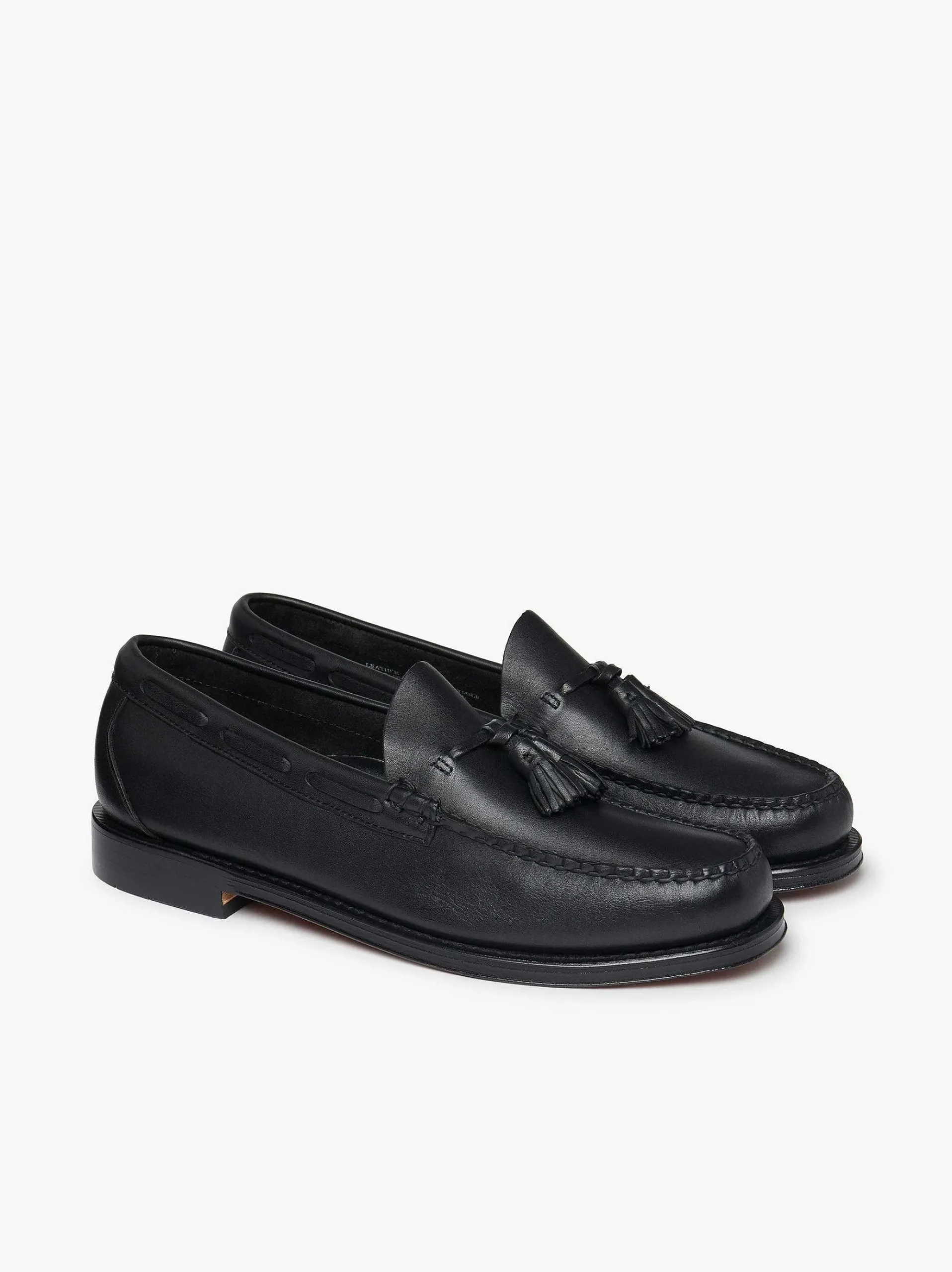 G.H.BASS Weejuns Larkin Tassel Loafers Black Clearance