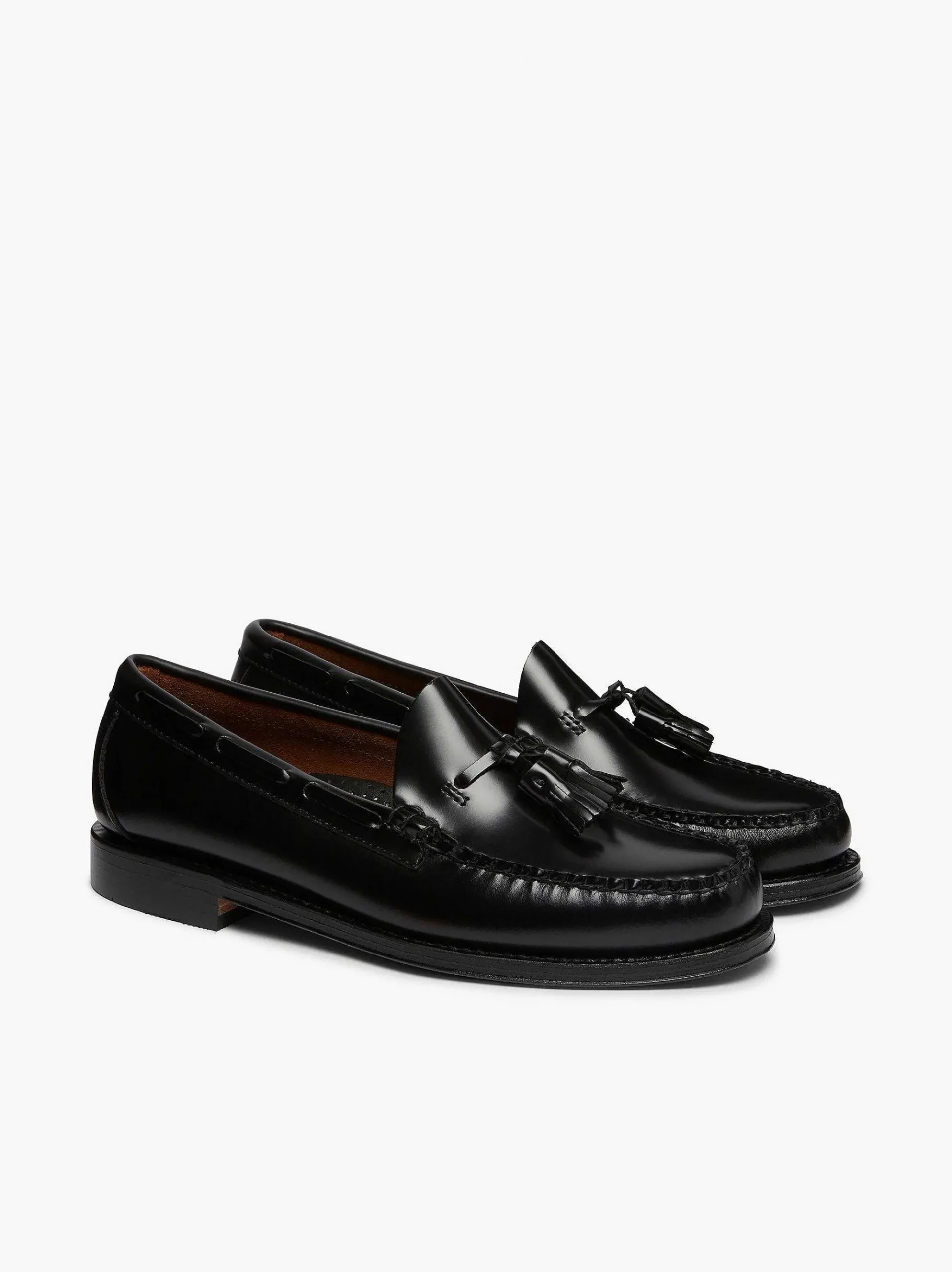 G.H.BASS Weejuns Larkin Tassel Loafers Black Fashion