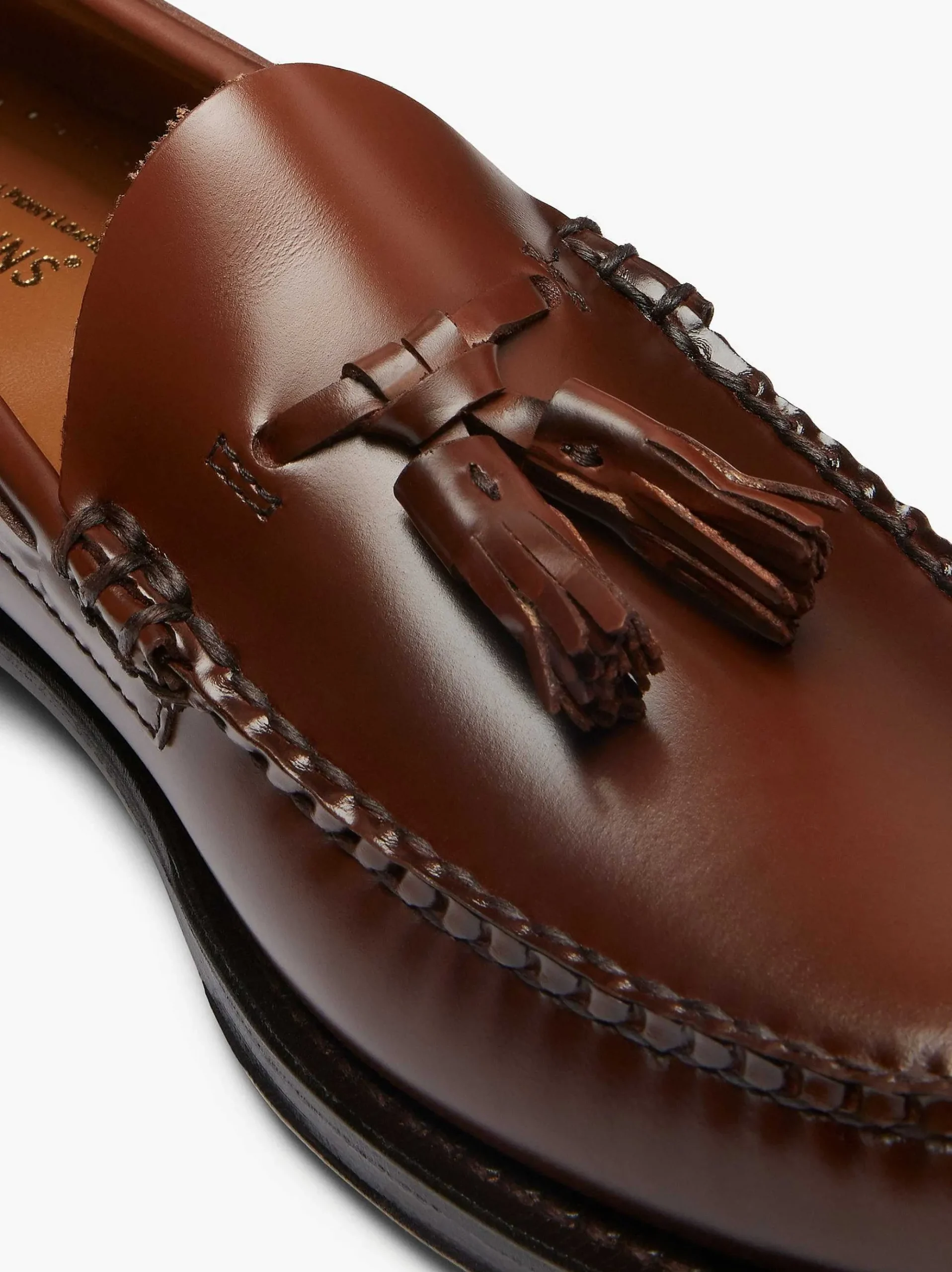 G.H.BASS Weejuns Larkin Tassel Loafers Brown Best Sale