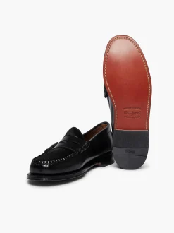 G.H.BASS Weejuns Larson Penny Loafers Black Sale