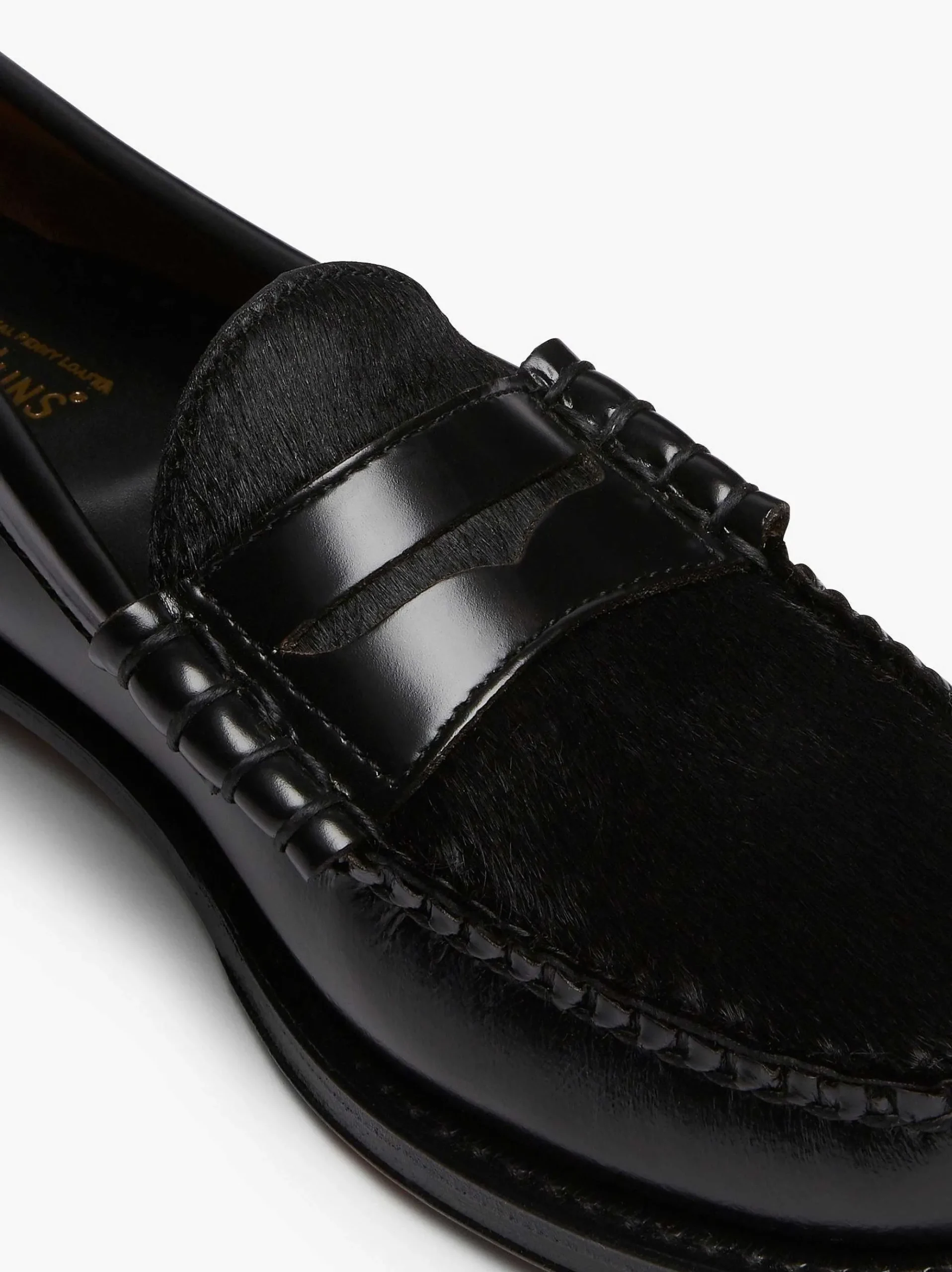 G.H.BASS Weejuns Larson Penny Loafers Black Sale