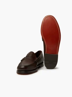 G.H.BASS Weejuns Larson Penny Loafers Chocolate Sale
