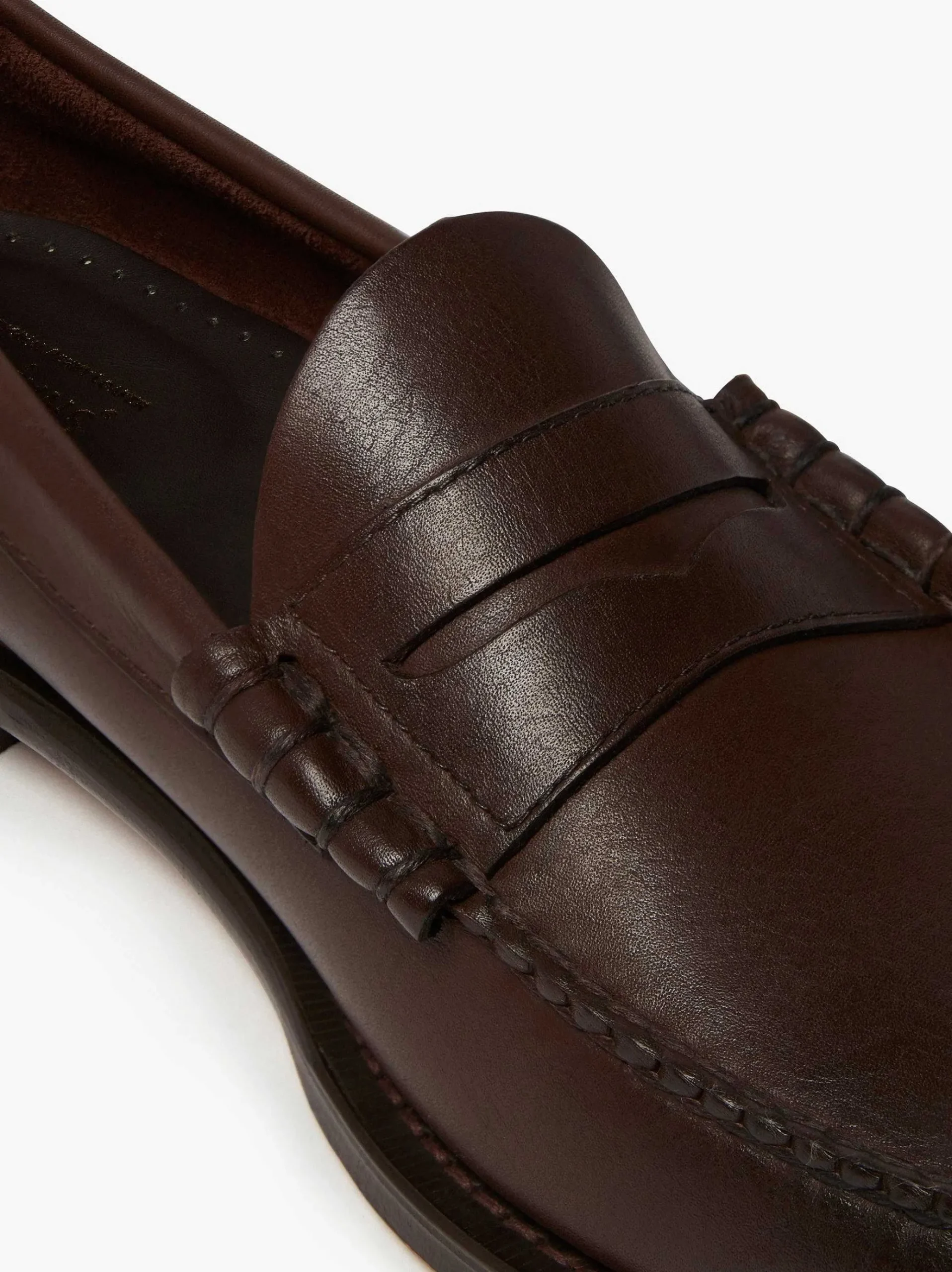 G.H.BASS Weejuns Larson Penny Loafers Chocolate Sale