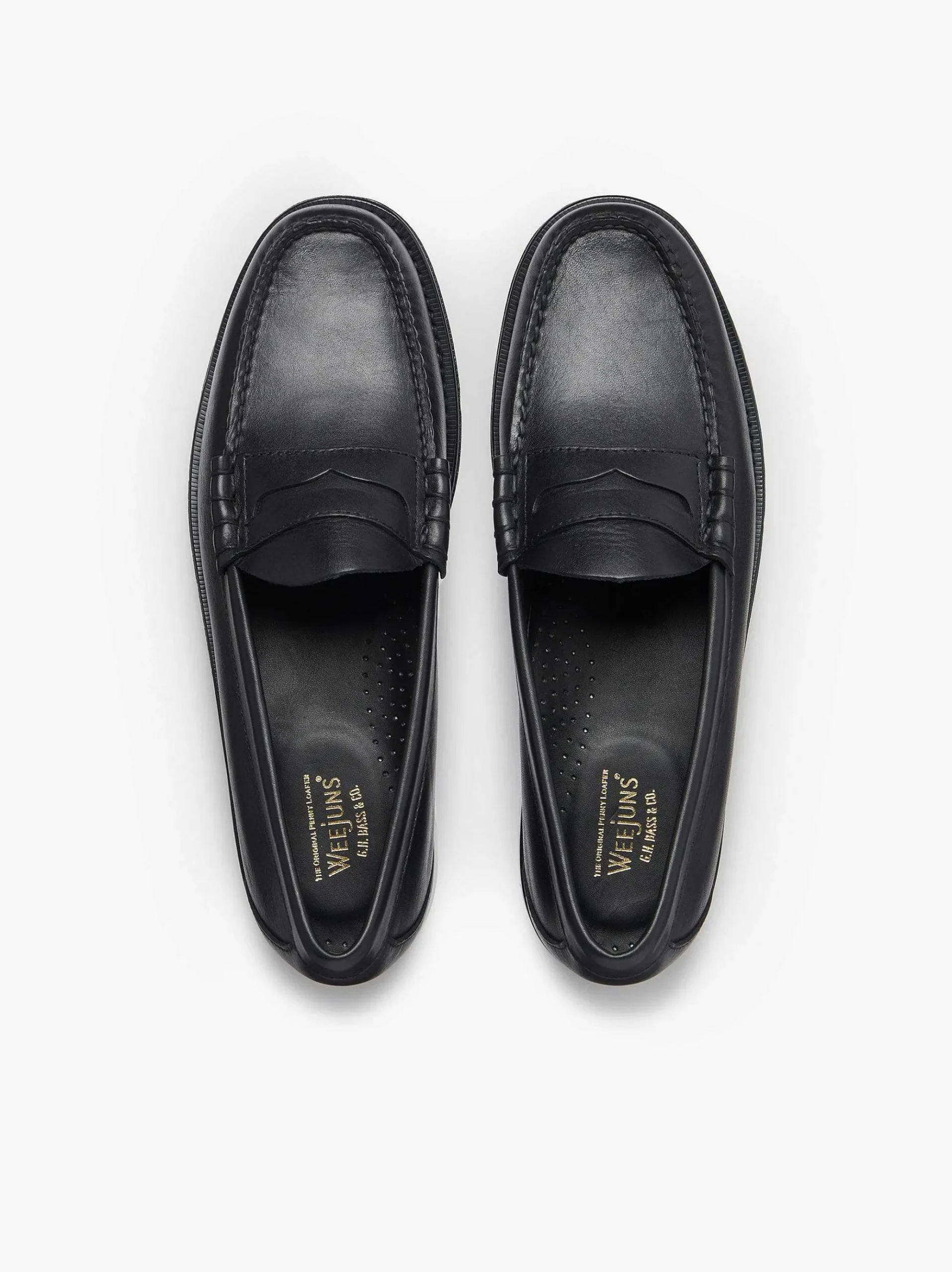 G.H.BASS Weejuns Larson Penny Loafers Black Best Sale