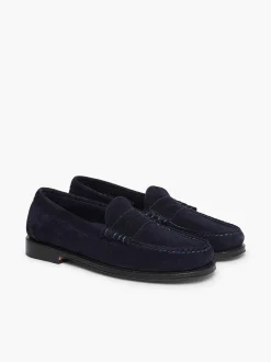 G.H.BASS Weejuns Larson Penny Loafers Navy Discount