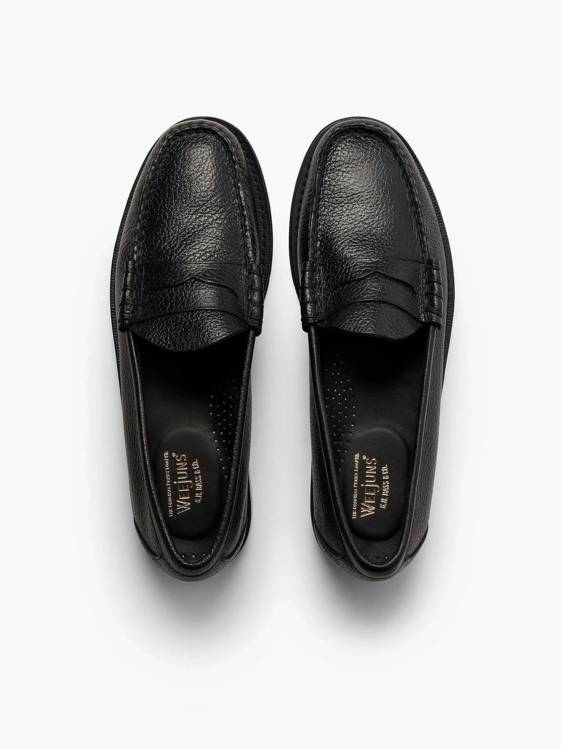 G.H.BASS Weejuns Larson Penny Loafers Black Online
