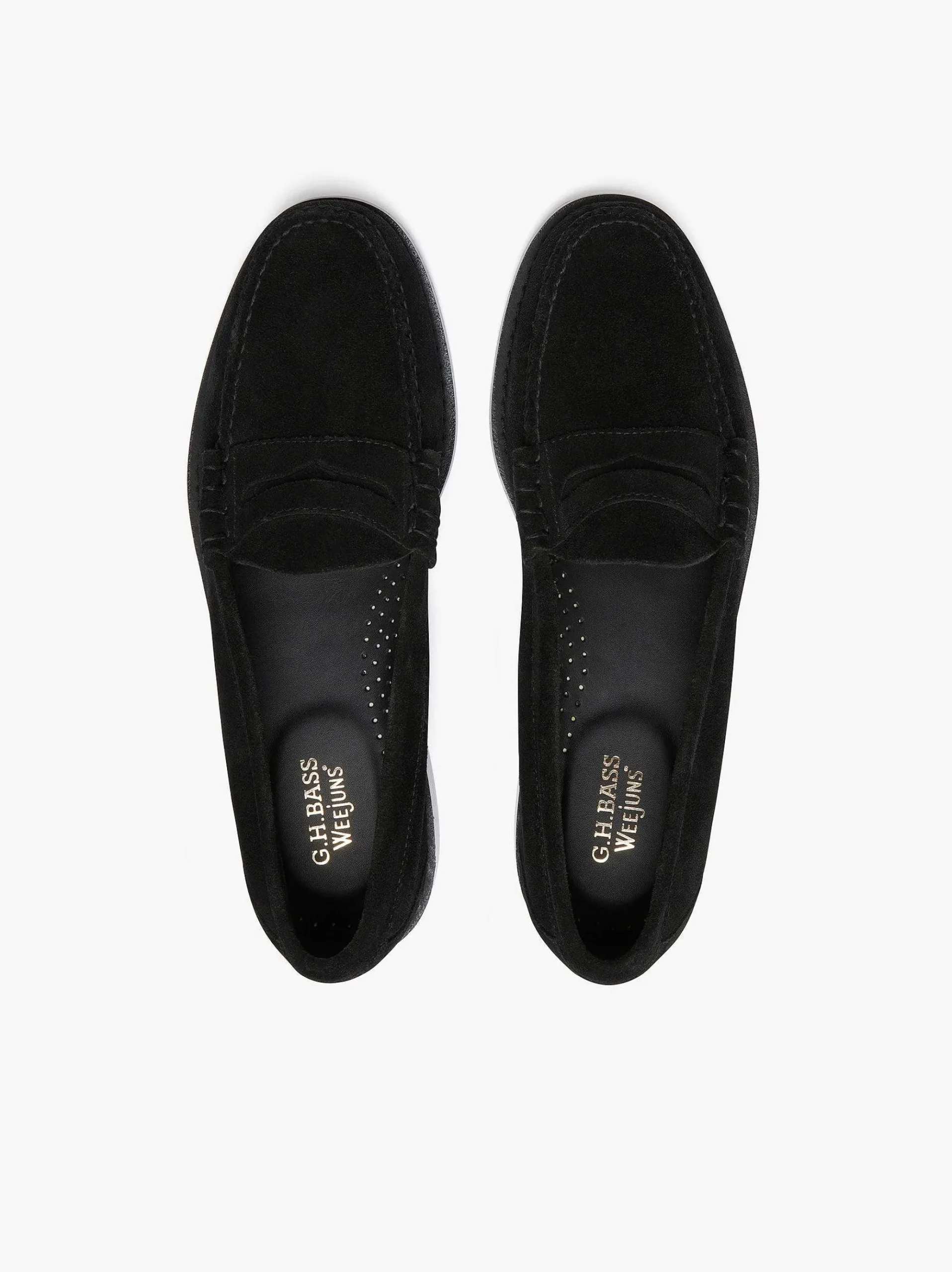 G.H.BASS Weejuns Larson Penny Loafers Black Outlet