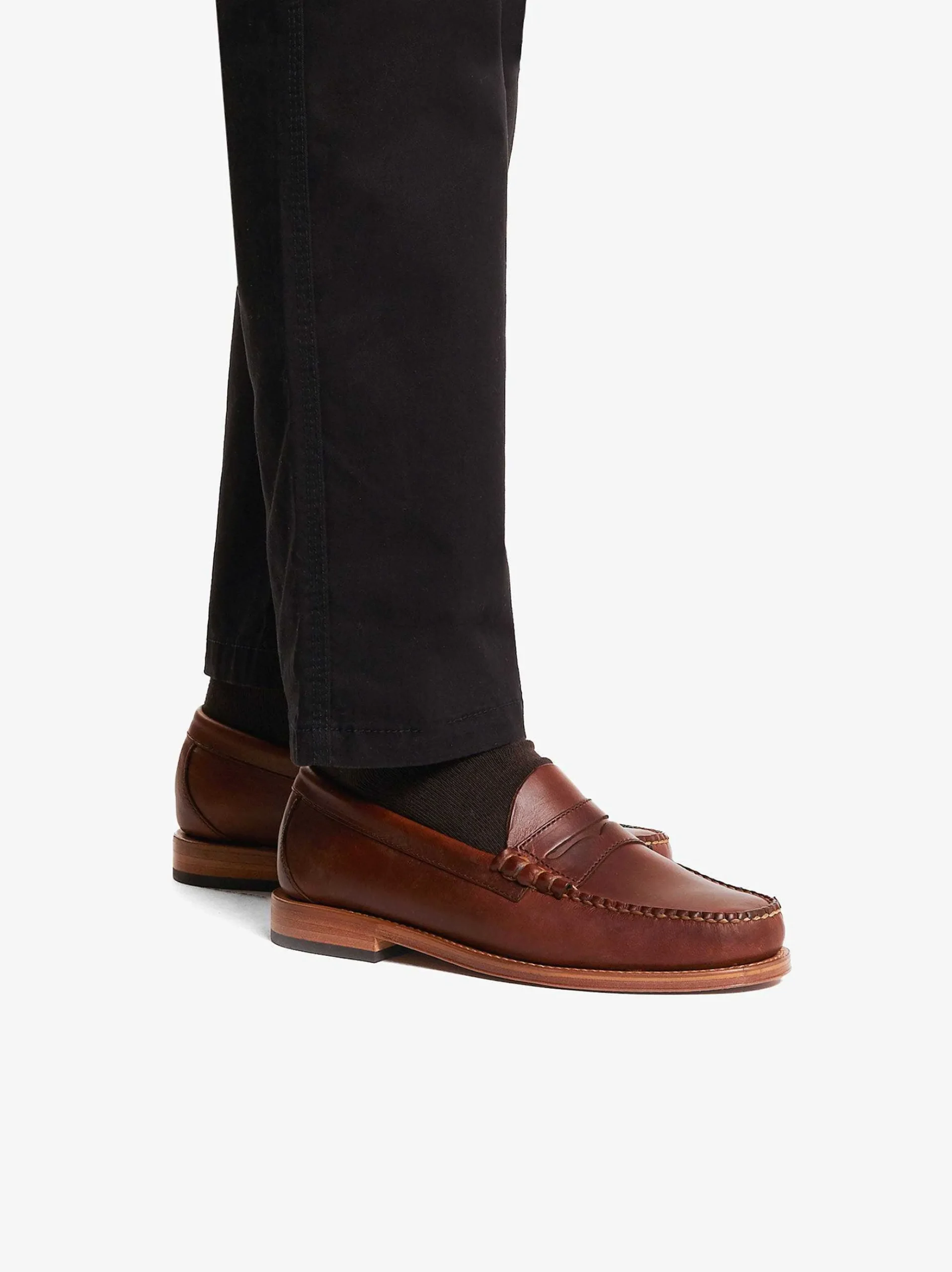 G.H.BASS Weejuns Larson Penny Loafers Brown Online