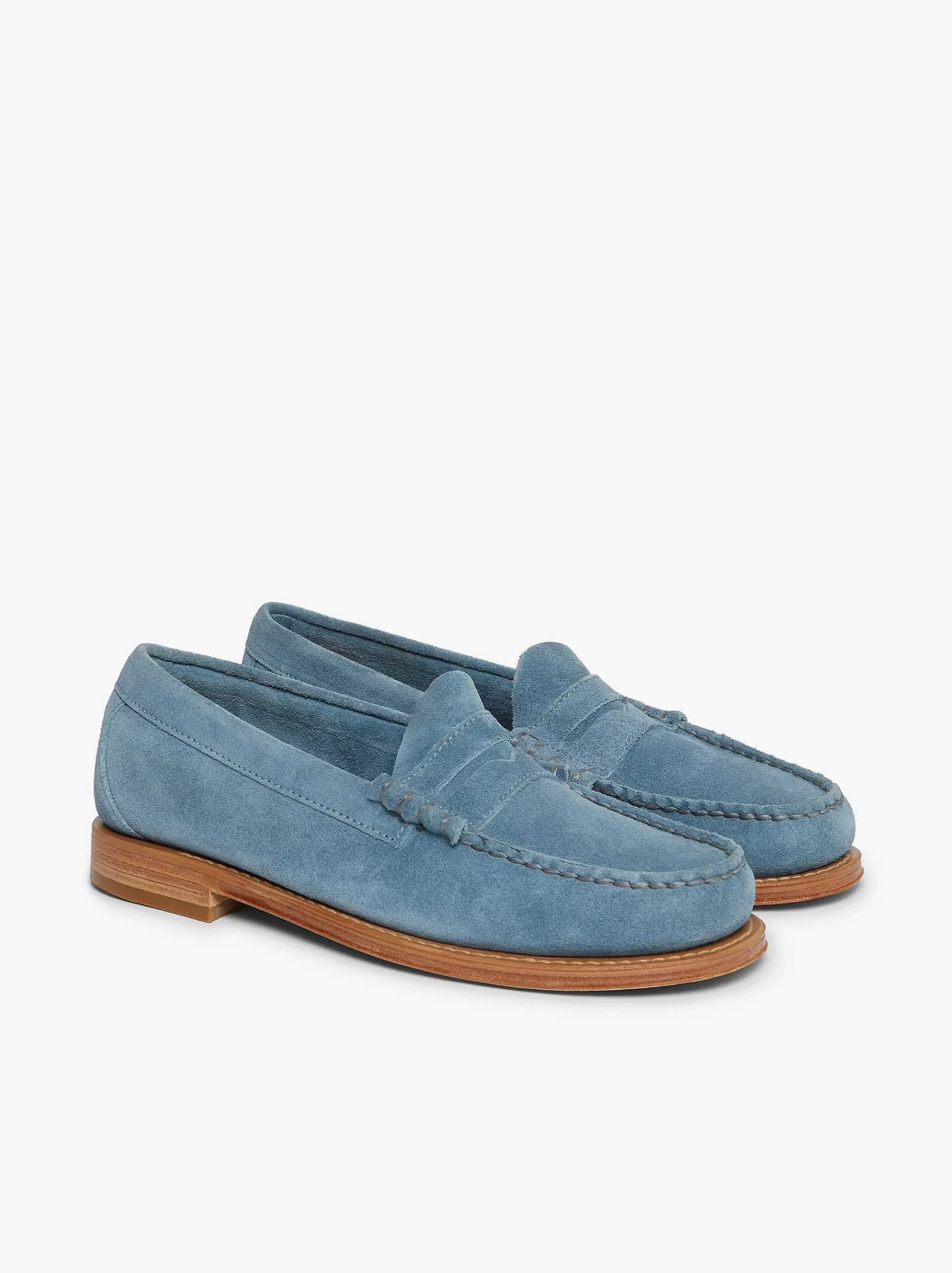 G.H.BASS Weejuns Larson Penny Loafers Slate Blue Fashion