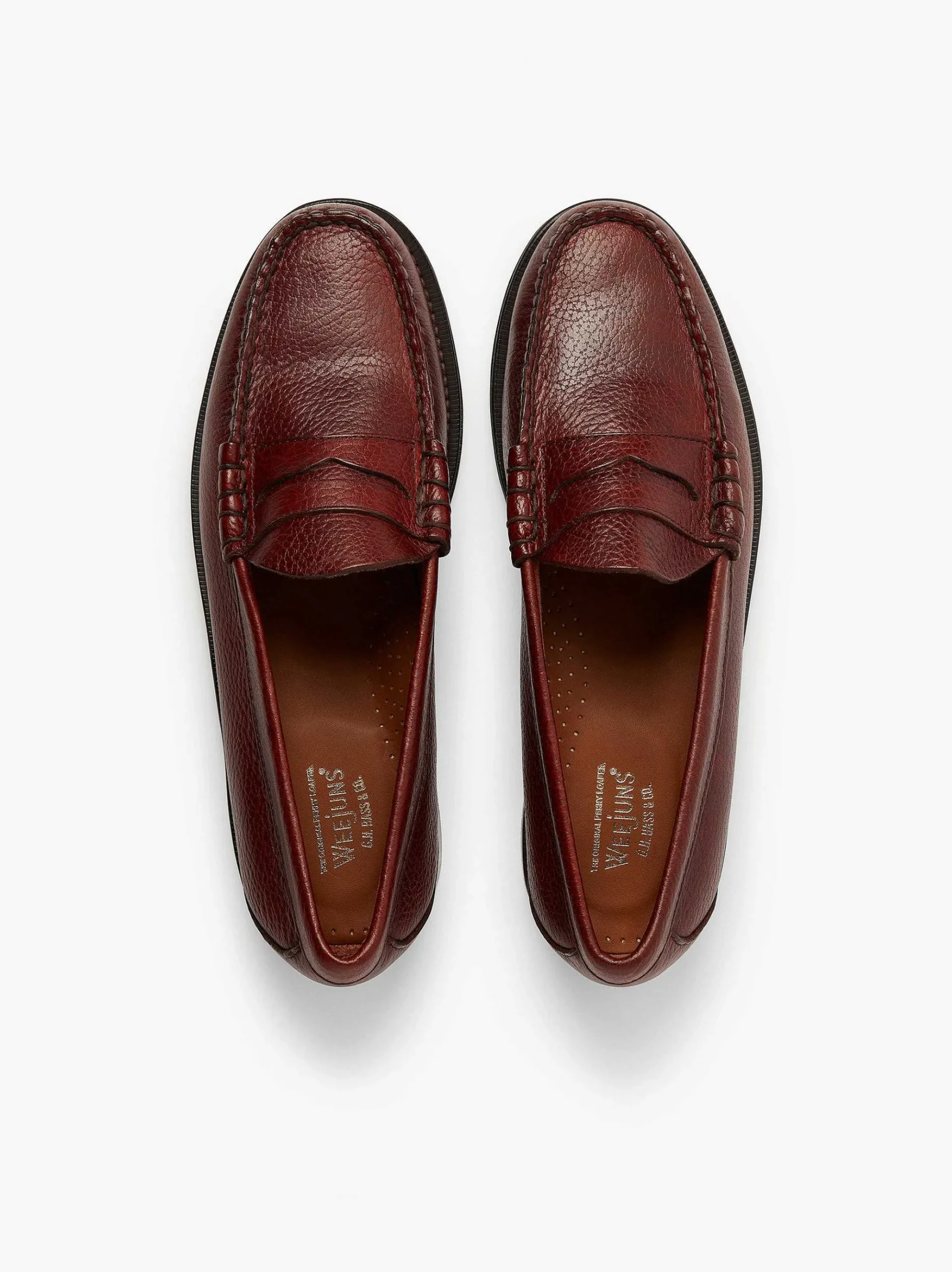 G.H.BASS Weejuns Larson Penny Loafers Brown Sale