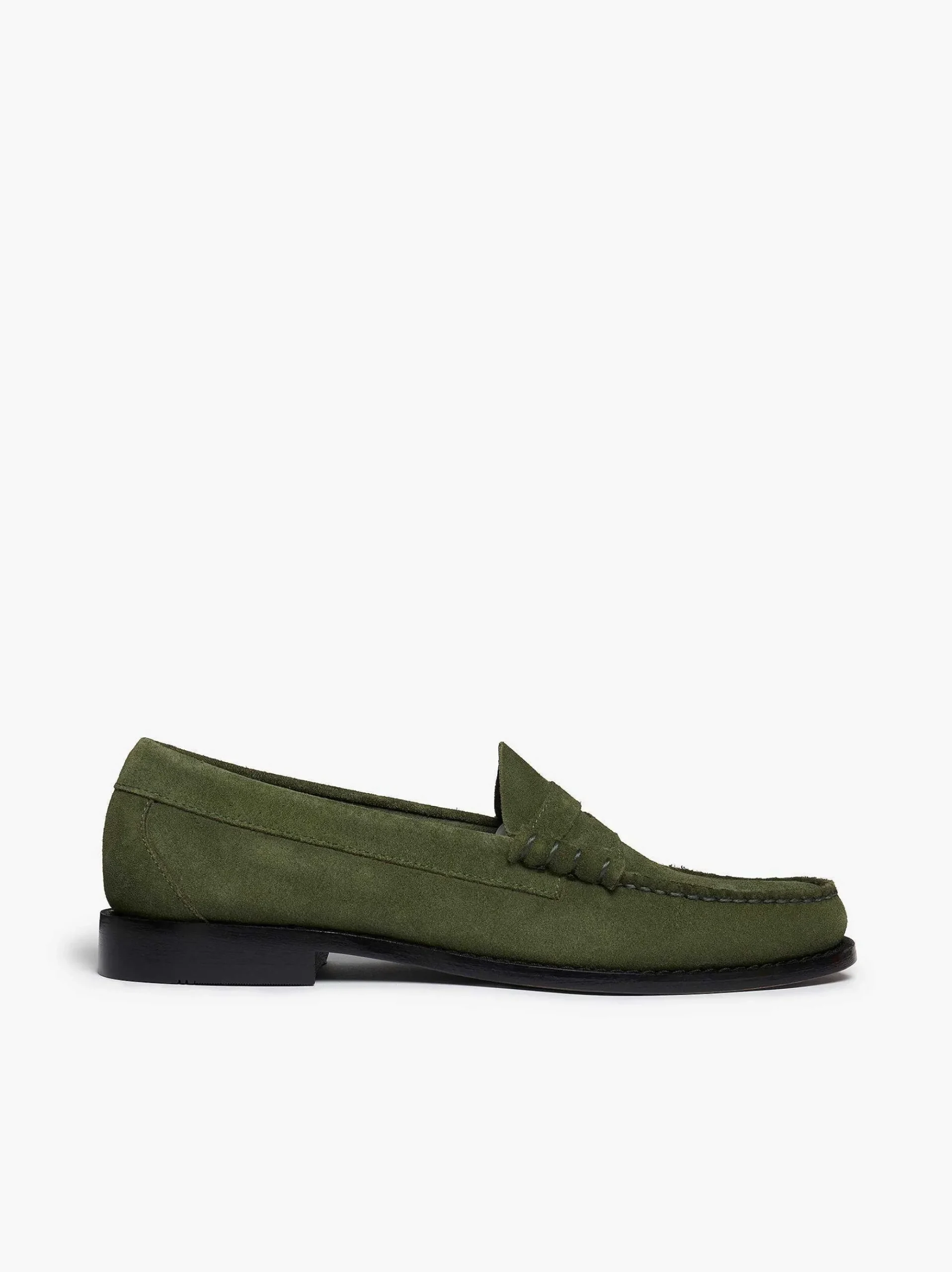 G.H.BASS Weejuns Larson Penny Loafers Dark Green Best Sale