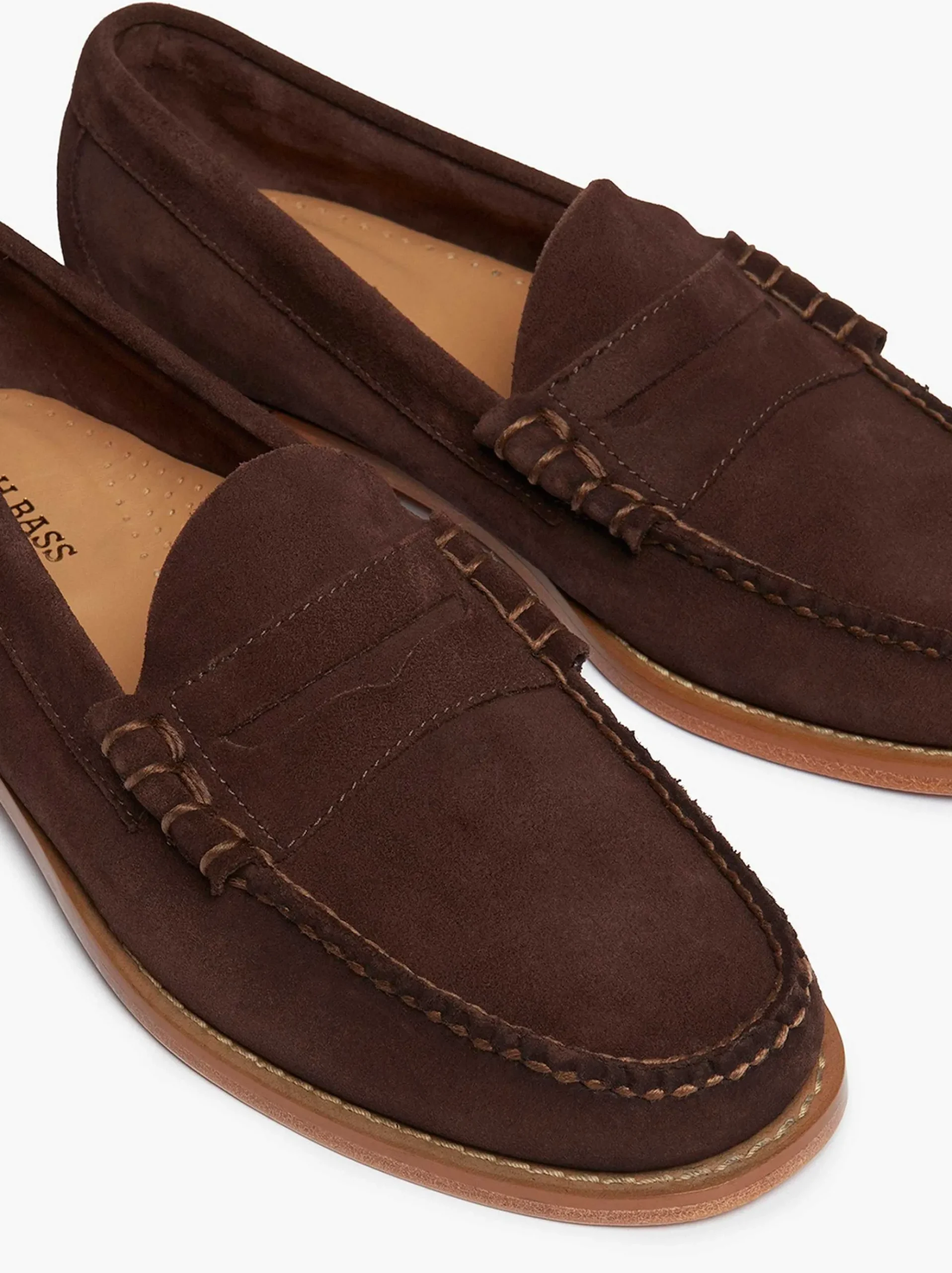 G.H.BASS Weejuns Larson Penny Loafers Dark Brown Store