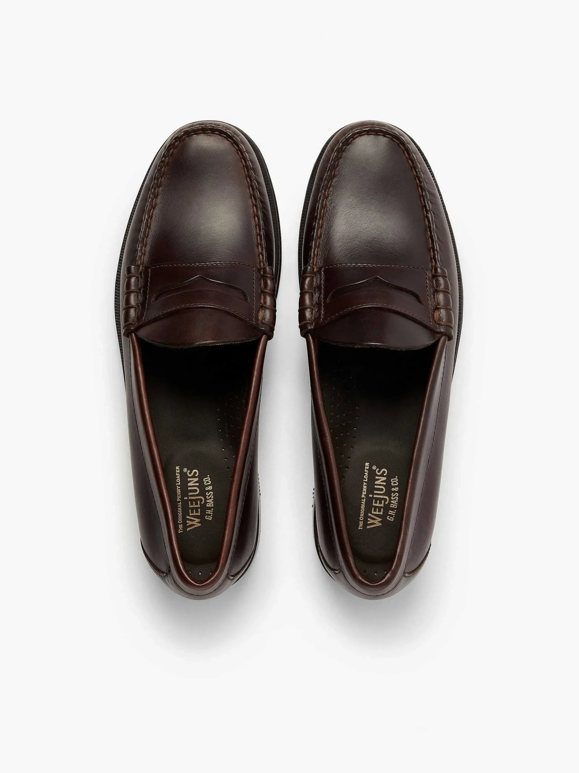 G.H.BASS Weejuns Larson Penny Loafers Chocolate Cheap