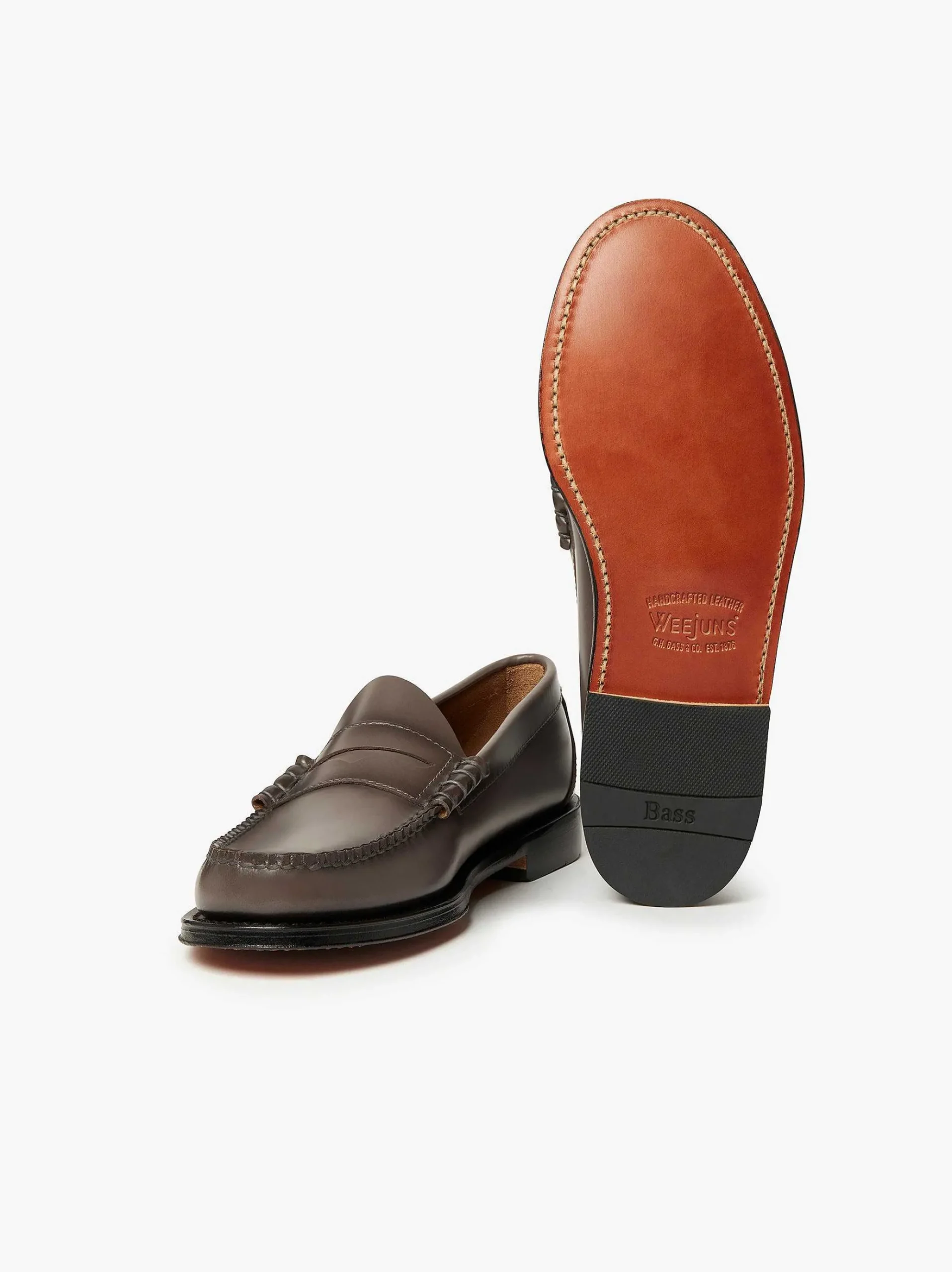 G.H.BASS Weejuns Larson Penny Loafers Dark Grey Online