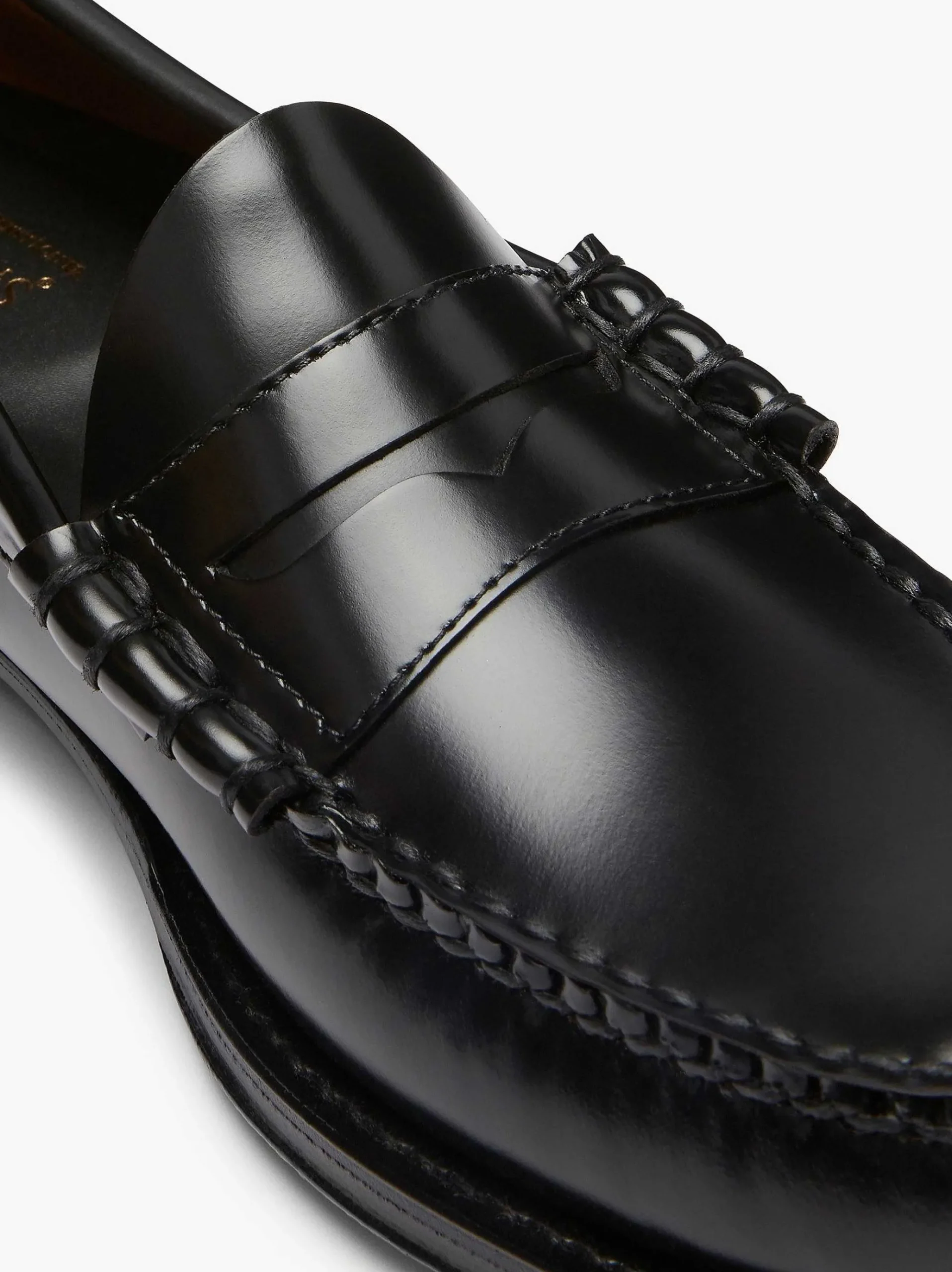 G.H.BASS Weejuns Larson Penny Loafers Black Best