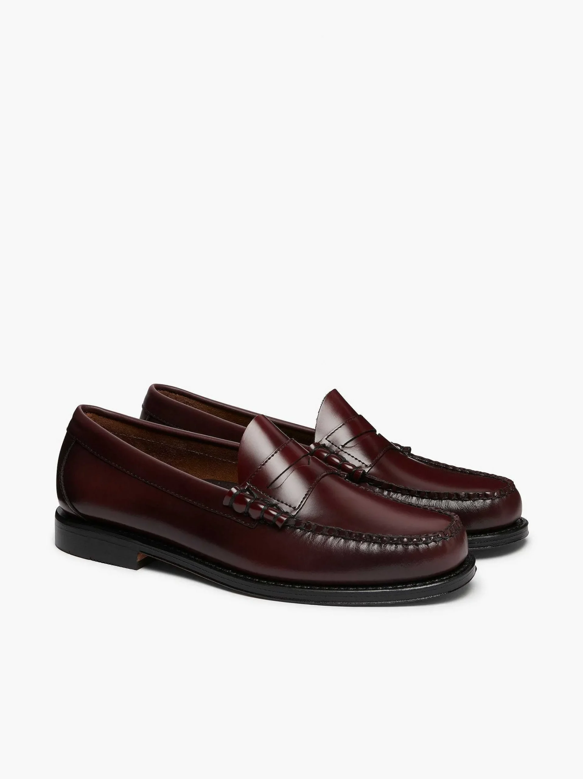 G.H.BASS Weejuns Larson Penny Loafers Wine New
