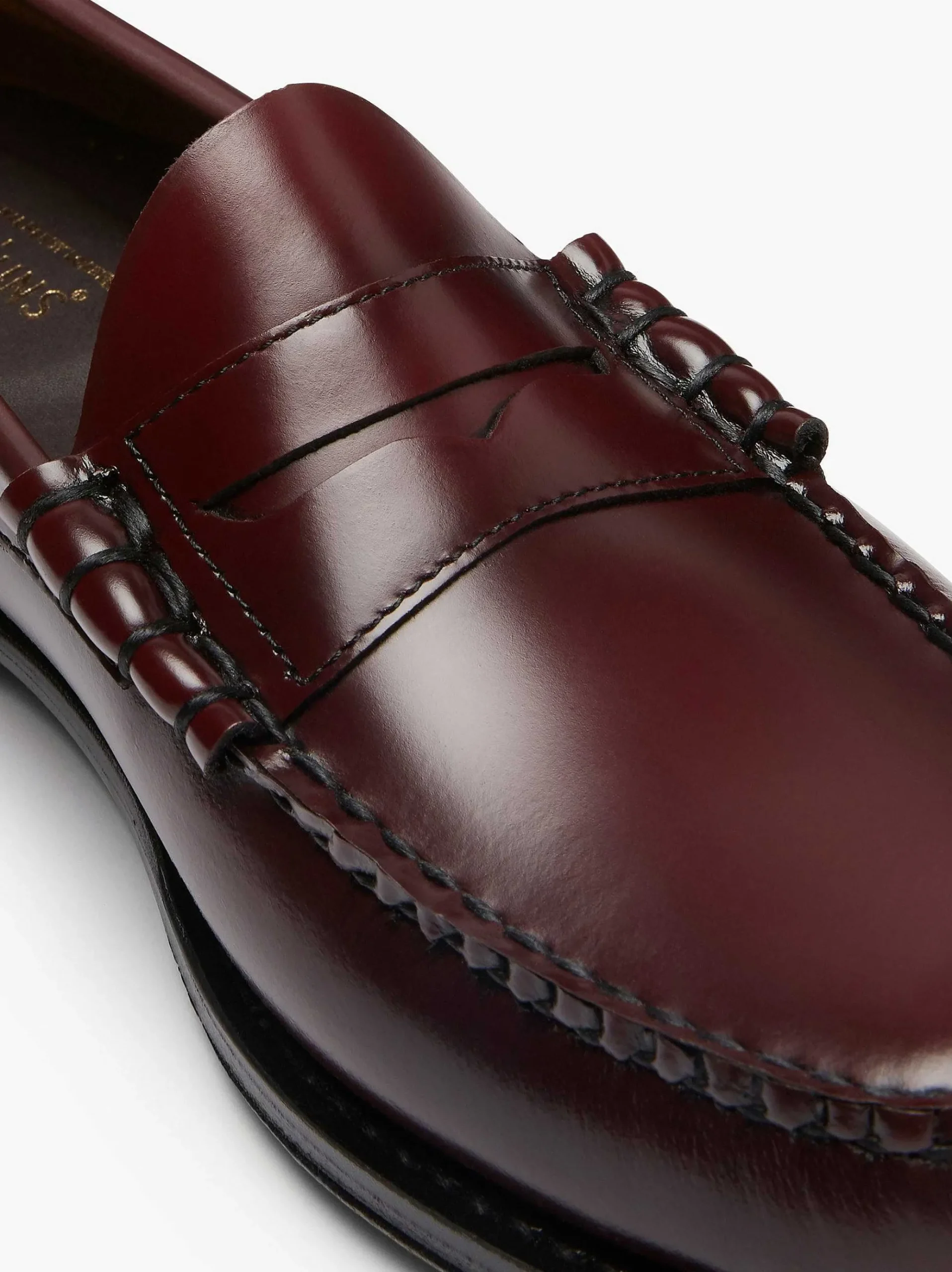 G.H.BASS Weejuns Larson Penny Loafers Wine New