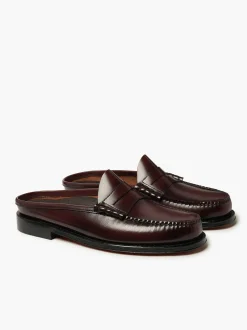 G.H.BASS Weejuns Larson Penny Slides Wine Discount