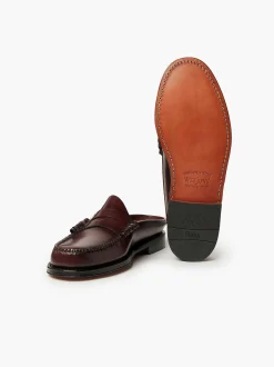 G.H.BASS Weejuns Larson Penny Slides Wine Discount