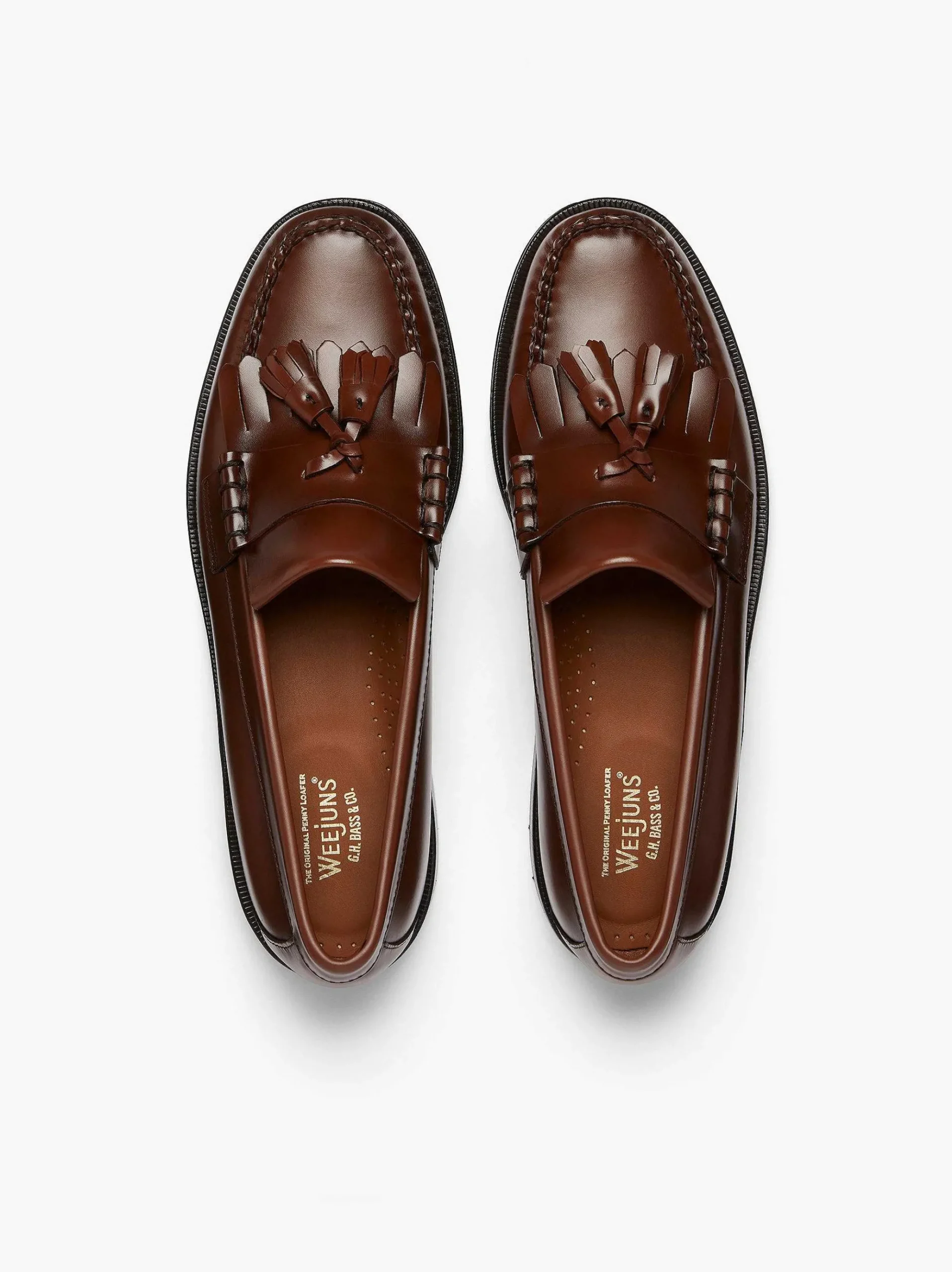 G.H.BASS Weejuns Layton Kiltie Loafers Brown Online