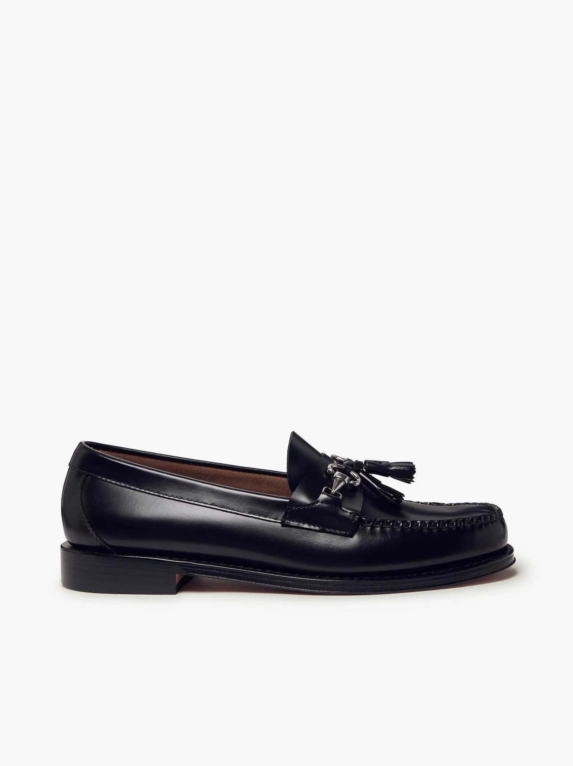 G.H.BASS Weejuns Lincoln Horsebit Tassel Loafers Black Outlet
