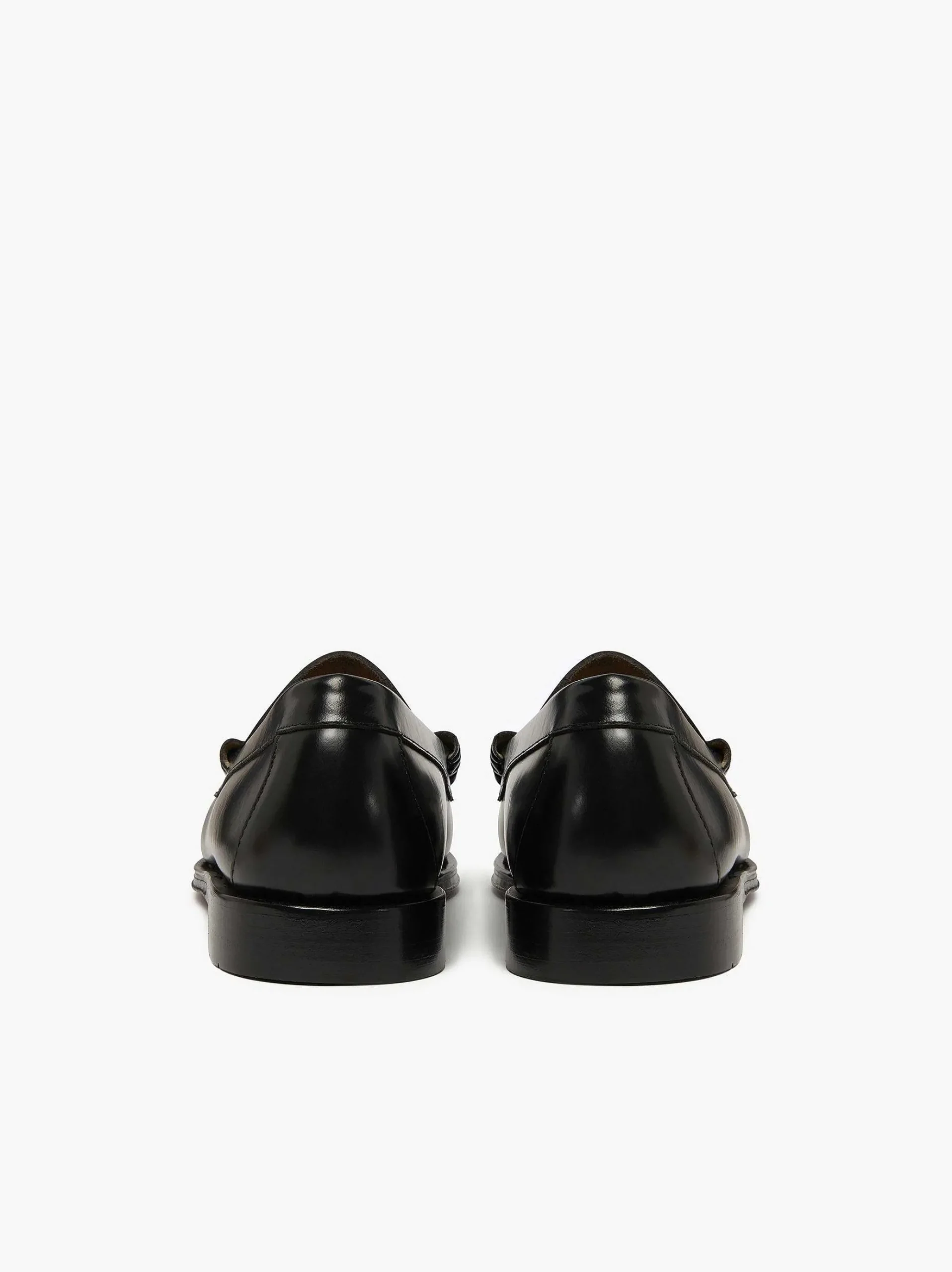 G.H.BASS Weejuns Lincoln Horsebit Loafers Black New