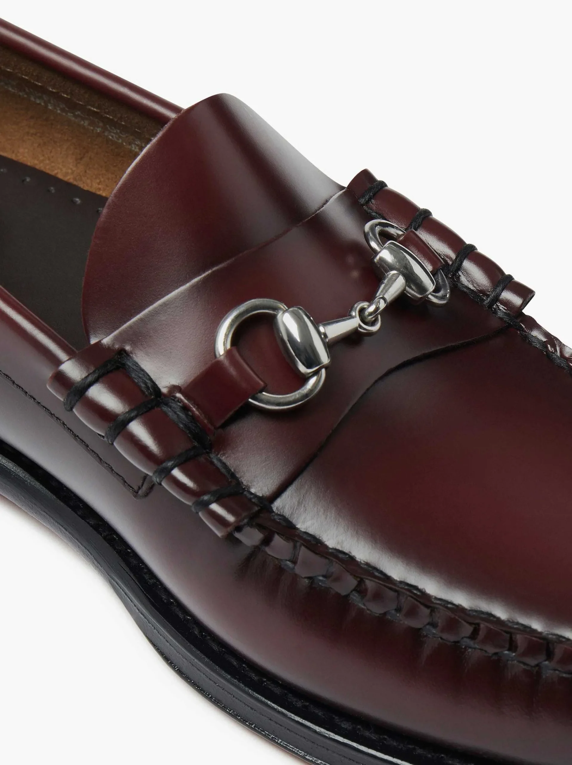 G.H.BASS Weejuns Lincoln Horsebit Loafers Wine Store