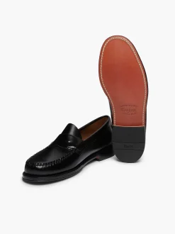 G.H.BASS Weejuns Logan Penny Loafers Black Online